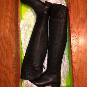 WORN ONCE Tory Burch Over the Knee Boots size 6